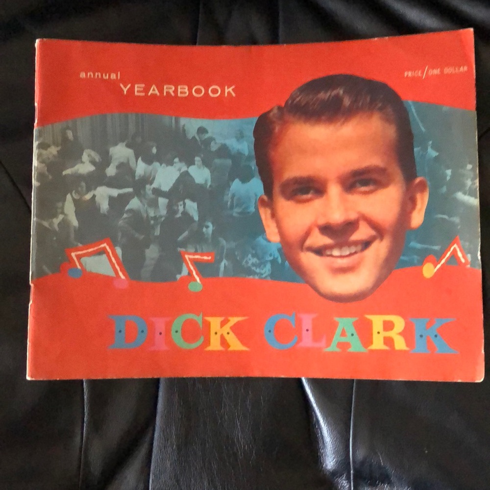 2 Vintage Dick Clark Yearbooks